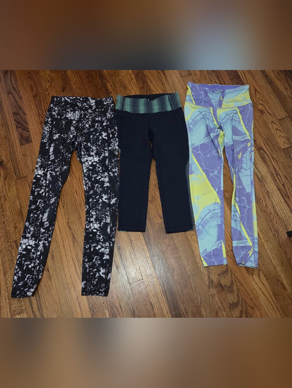 Legging Bundle (Reebok, Gaiam, Athleta) Size Small